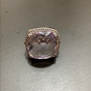 NWOT ZALES | Cushion-Cut Amethyst Cocktail Ring